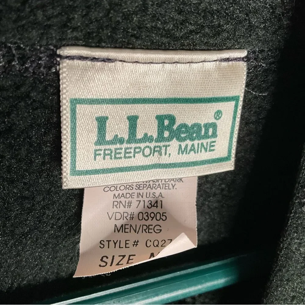 L.L. Bean w895 half